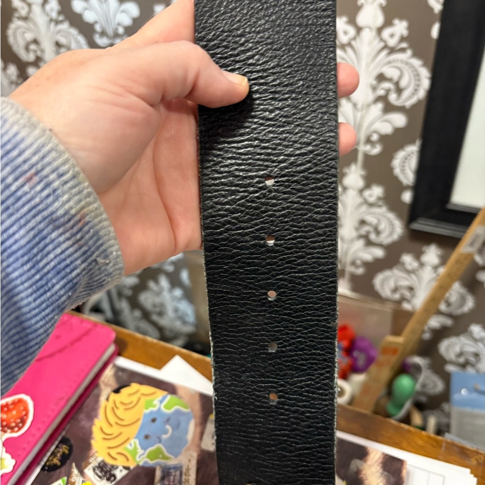 Chico's Black and Gold Ornate Festival Belt Vintage XL to XXL - Picture 7 of 8